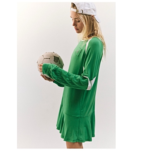 ❌SALE❌ FREE PEOPLE At Bat Layer Shirt Dress Small Oversized Relaxed S NWTS-$80 - Picture 5 of 10